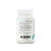 Supplement bottle with label on a white background