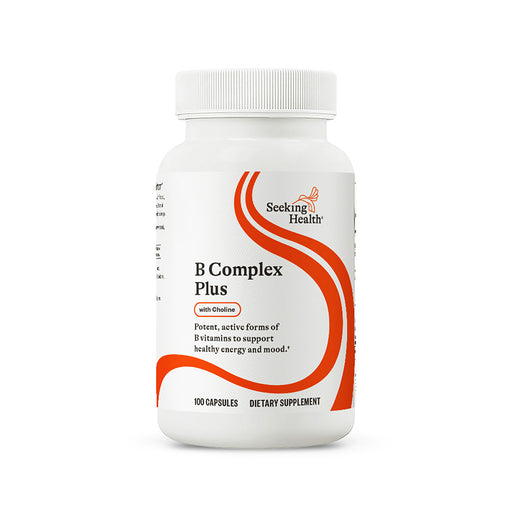 B Complex Plus Supplement Bottle