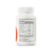 Supplement container with label on a white background
