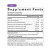 Supplement facts label for a product with 'Berry' flavor on a white background