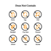 does not contain list
