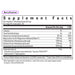 Supplement facts label for a berry flavored product on a white background | Berry / 1 Pack, Berry / 3 Pack, Berry / 6 Pack