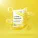 Optimal Electrolyte supplement box with lemon slices on a yellow background