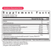 Optimal Electrolyte Strawberry Watermelon facts panel | Strawberry Watermelon / 1 Pack, Strawberry Watermelon / 3 Pack, Strawberry Watermelon / 6 Pack