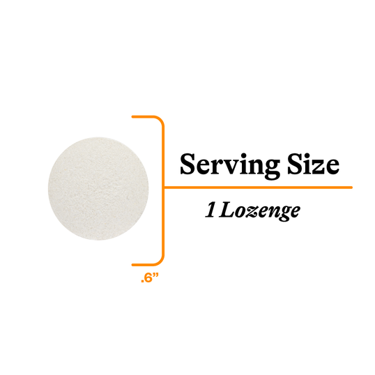 Energy nutrients example of lozenge