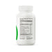 Supplement bottle with label on a white background