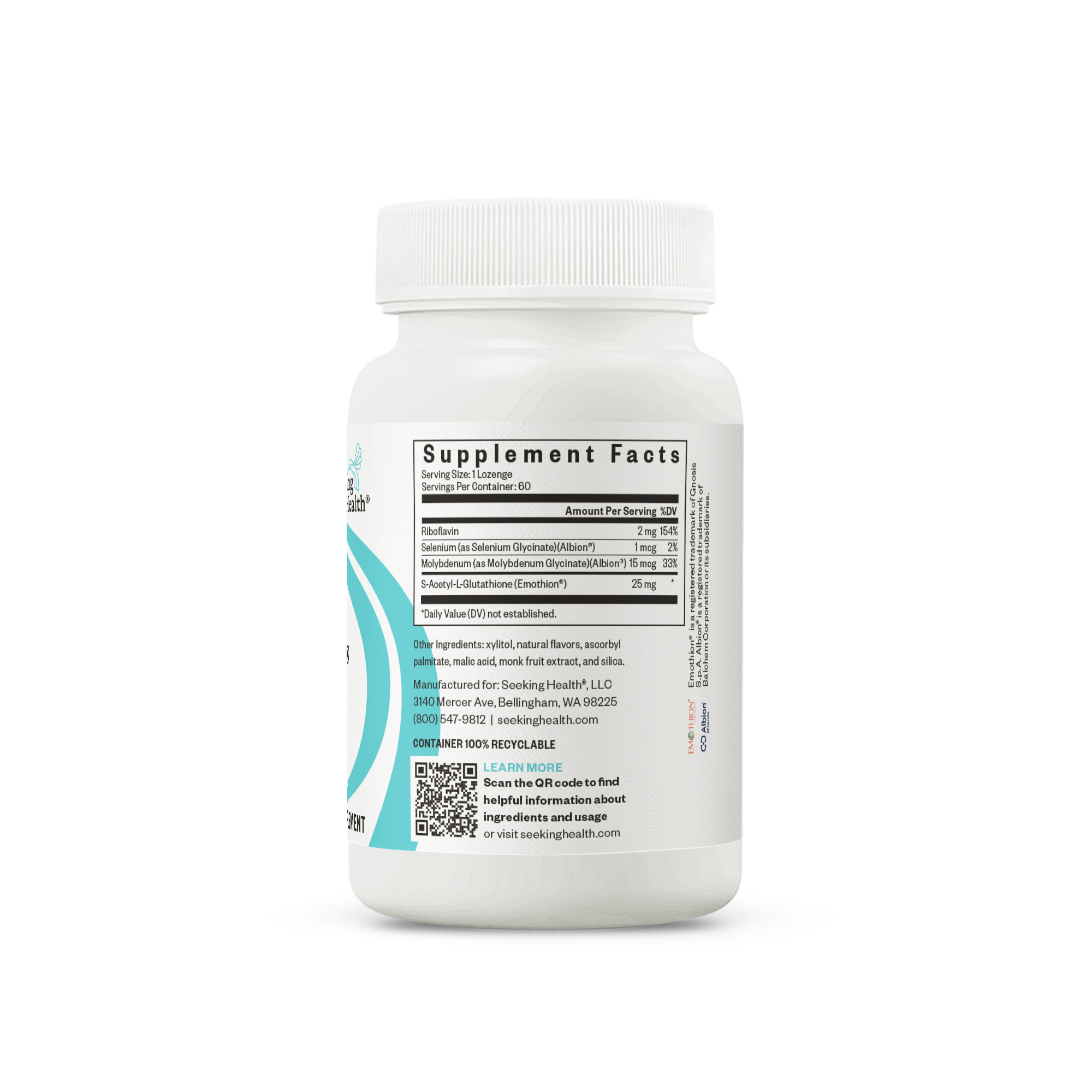 Glutathione with Cofactors Lozenges