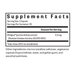 Histamine Digest supplement facts 