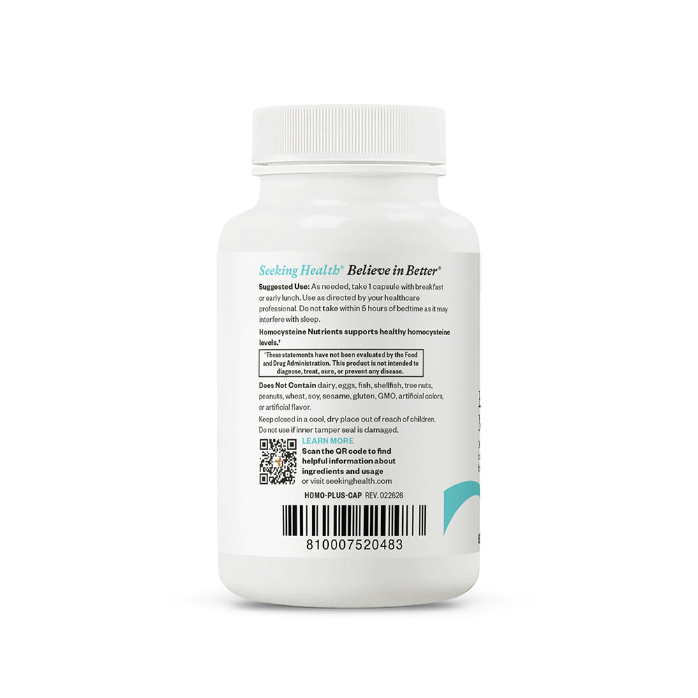 Homocysteine Nutrients
