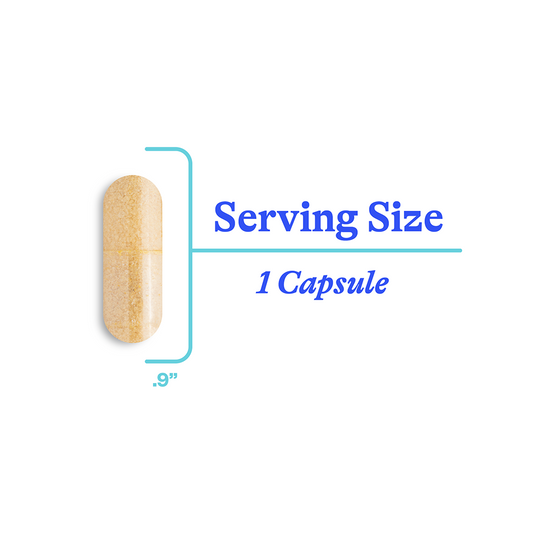 capsule size .9 inches