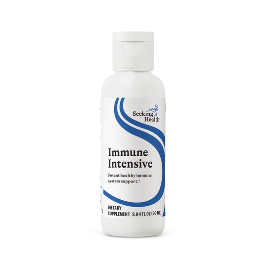 immune intensive from Seeking health front of bottle