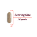 image of capsule size .76 inches 