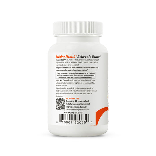 Image of back of bottle suggested use