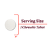 Image of chewable tablet size .5"