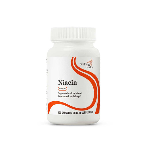 Niacin Supplement Bottle