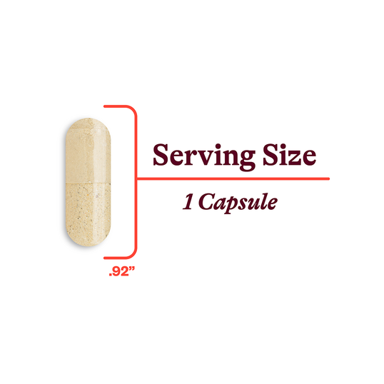 Capsule size .92"