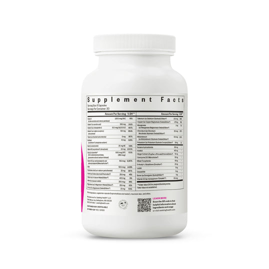 Optimal Prenatal label back