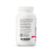Supplement bottle with label on a white background