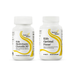 Two white bottles with labels, one labeled 'Kids Multivitamin Chewable MF' and the other 'Kids Optimal Focus'. Both labels feature the 'Seeking Health' logo and are designed with yellow accents.