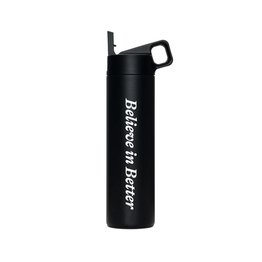 Seeking branded water bottle -Color black