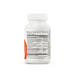 Supplement bottle with label on a white background