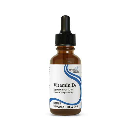 Vitamin D3 Drops - front label image
