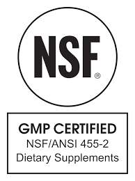 NSF GMP Certified 