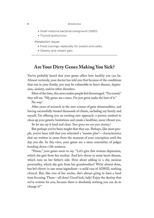 Book highlight are your Dirty Genes making you sick?